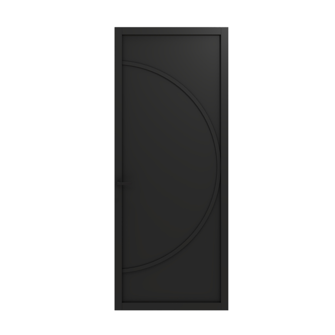 Binnendeur Skantrae SSL 4713 Paneeldeur Zwart